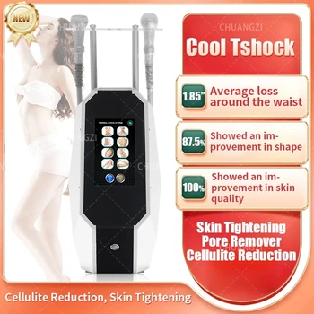 2024NEW-Cool Tshock Thermal Shock и EMS Boby Contouring Ellulite Reduce Skin Tightening Pore Remover Cellulite Reduction