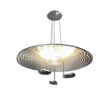 Италия Постмодернистская люстра каплевидной формы Простой дизайн Креативный подвесной светильник для потолка Круглые светодиодные подвесные светильники для столовой
