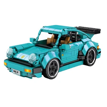 Классическая модель спортивного автомобиля Строительные блоки MOC SY8310 Высокотехнологичный скоростной транспорт Блоки DIY Набор игрушек для детей Подарок для мальчиков