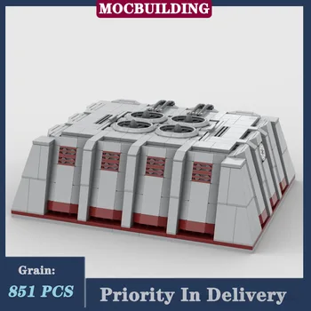 Space Wars Сборка модели здания MOC Строительный блок DIY Коллекция Игрушка Подарок