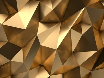 пользовательский абстрактный геометрический треугольник ромб 3D фрески обои спальня гостиная диван телевизор фон фото обои домашний декор