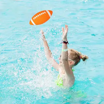 1 Набор Полезная текстурированная рукоятка Надувной мяч для регби Вода Игра в регби Многопользовательские виды спорта Яркий цвет