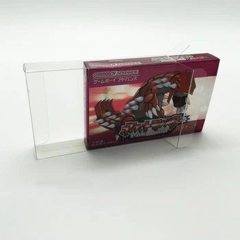 5 Протектор коробки для GBA GAME BOY ADVANCE Pokémon Limited Edition Видеоигра Только JP Clear Display Case Collect Box Nintendo