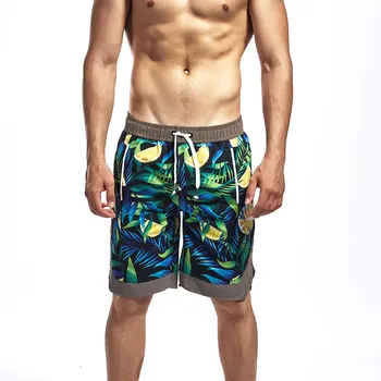 2021Бренд Мужские карманные шорты для плавания для серфинга на пляже Высококачественные спортивные шорты для бега Тренажерный зал Купальники Мужчины Купальник для серфинга