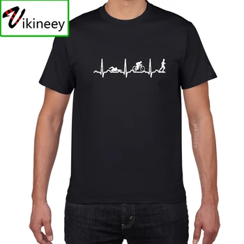плавание на велосипеде саркастическая графическая новизна смешная футболка мужская крутая сердцебиение хип-хоп футболка уличная одежда свободный Харадзюку мужчины