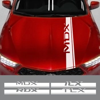  Наклейка на капот автомобиля Наклейка Пленка Наклейка Аксессуары для Acura MDX YD3 RDX TL UA6 UA7 LHD TSX CL9 CU2 RSX TLX-L CDX NSX RL RLX ZDX