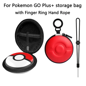 Для Pokemon GO Plus+ сумка для хранения чехол для Nintendo Switch OLED EVA Молния Сумка для хранения Жесткая сумка для защиты игры
