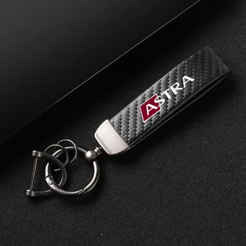 Кожаный автомобильный брелок для ключей из высококачественного углеродного волокна для Opel CORSA ASTRA J H G INSIGNIA MOKKA Аксессуары для автомобильных брелоков
