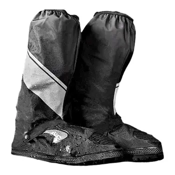 Водонепроницаемые бахилы Бахилы Бахилы Протекторы для обуви Чехол для обуви с высокой трубой Снегонепробиваемый ботинок Дождь На открытом воздухе Дорожный чехол для верховой езды