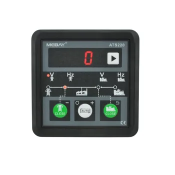 Mebay ATS220 Контроллер АВР автоматической или ручной Генератор Переключатель управления Модуль
