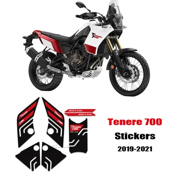 Для Yamaha Tenere 700 T7 Наклейка на мотоцикл Наклейка на танк T700 Боковая наклейка против царапин TENERE700 2019-2021