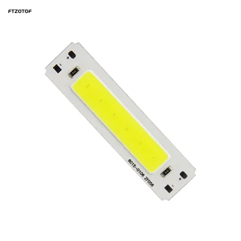  светодиод 5 В постоянного тока 60×15 мм 2 Вт COB Трубка Источник освещения Теплый цвет Холодный Белый Для Портативного Энергосберегающая USB-лампа Велосипедная лампа Рабочая