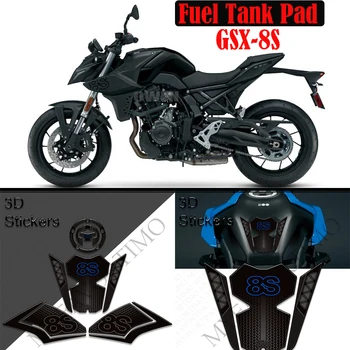GSX8S Накладка на бак мотоцикла Наклейки Защита от царапин для Suzuki GSX 8S 3D Наклейка на топливный бак GSX-8S GSX8S GSX 8S 800