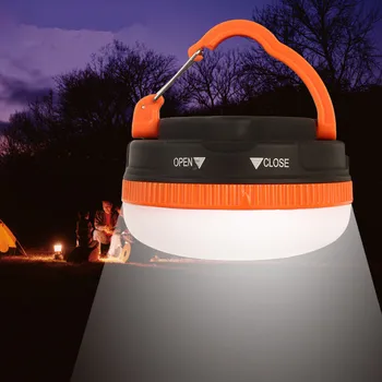  светодиодный фонарь портативный фонарь для кемпинга на открытом воздухе для палатки с 5 режимами выдвижной крючок для пеших прогулок Домашняя аварийная лампа