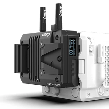 Vaxis ATOM 600 KV TX Dual SDI беспроводная система передачи передатчик приемник V-Mount для камеры видеокамеры RED komodo