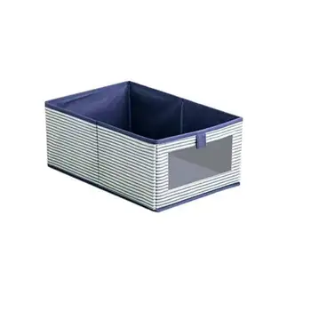 Японский стиль Коробка для хранения нижнего белья Нетканый материал Складной ящик для хранения Домашняя одежда Шкаф Органайзер Складной