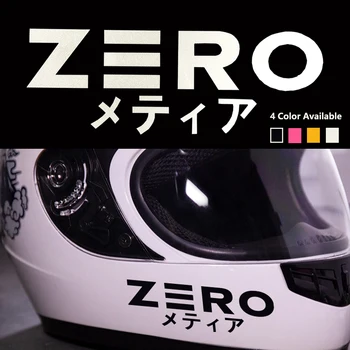 ZERO JDM Светоотражающие наклейки для мотоциклов Украшение шлема Наклейки для тела