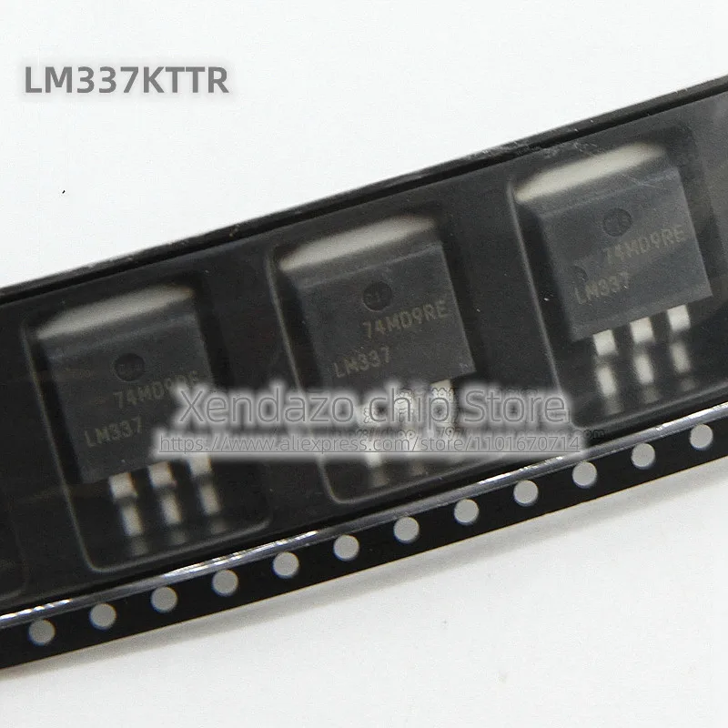 5 шт./лот LM337KTTR Корпус LM337 TO-263-3 Оригинальная оригинальная микросхема линейного регулятора