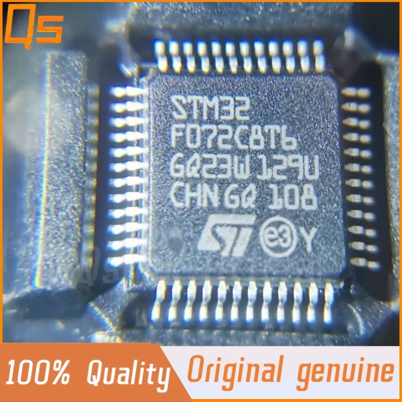Новый оригинальный STM32F072C8T6 32-разрядный микроконтроллер LQFP-48 ARM Cortex-M0