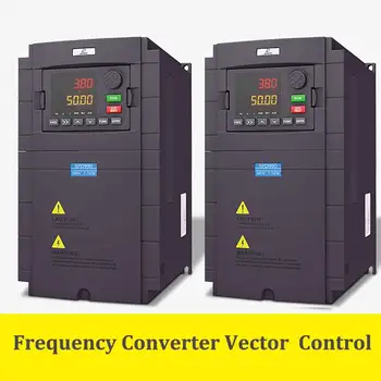 VFD 7,5 кВт 11 кВт 3000 Гц Высокопроизводительный преобразователь частоты векторного типа AC220v трехфазный преобразователь частоты двигателя AC220v
